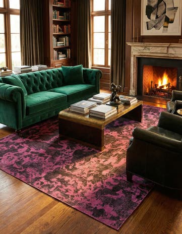 7' 1 x 9' 2 Vintage Royal Wool Rug