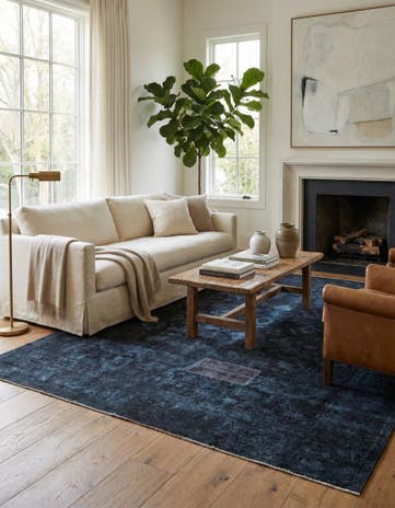 8' 9 x 12' 1 Hand Knotted Ultra Vintage Persian Wool Rug