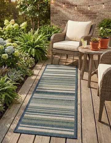 2' x 7' 10 Easy-Clean Baja Indoor / Outdoor Runner Rug