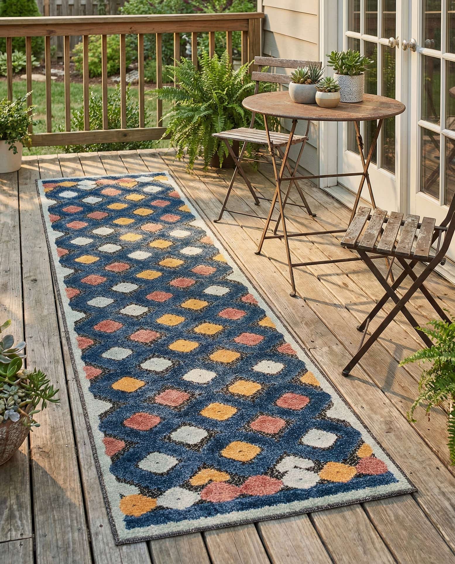 2' x 10' Easy-Clean Belize Indoor / Outdoor Runner Rug