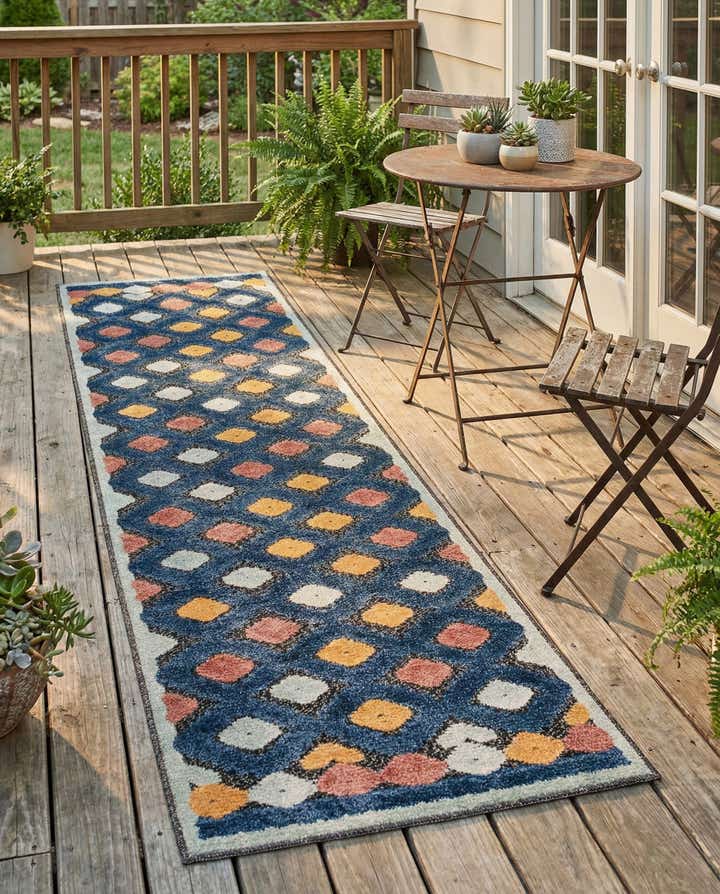 2' x 10' Easy-Clean Belize Indoor / Outdoor Runner Rug