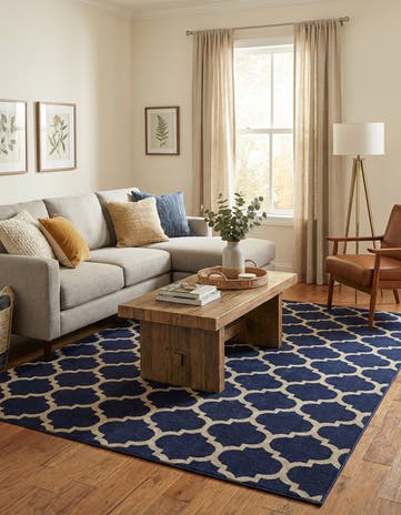 7' 10 x 11' Lattice Rug
