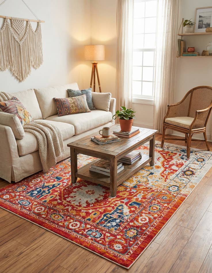 Detail image of 6' x 9' Madeline Vintage Rug