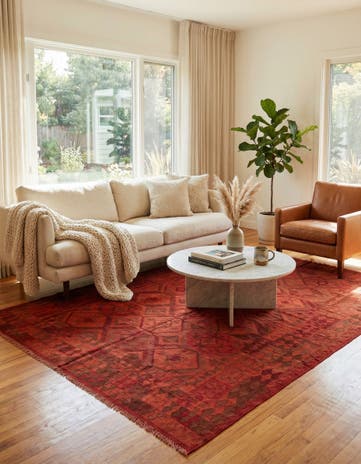 5' x 8' 3 Hand Woven Kilim Modern Wool Rug