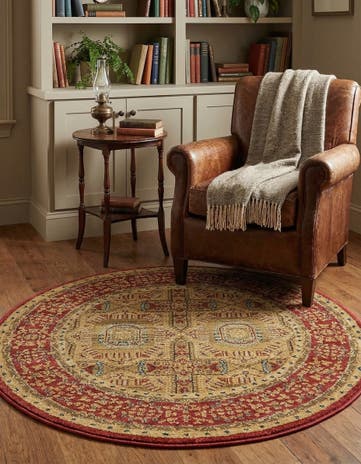 3' 3 x 3' 3 Amina Round Rug