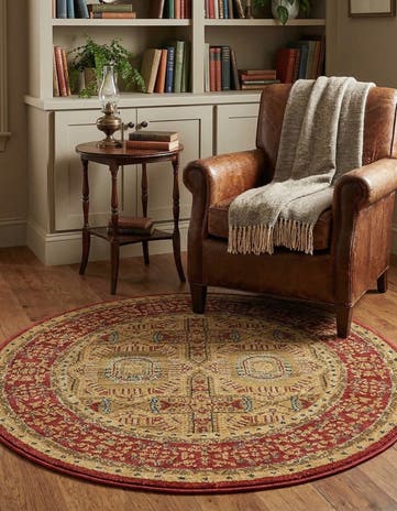 3' 3 x 3' 3 Amina Round Rug