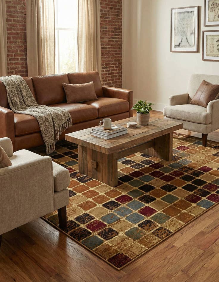 Detail image of  7' x 10' Cafe Rug