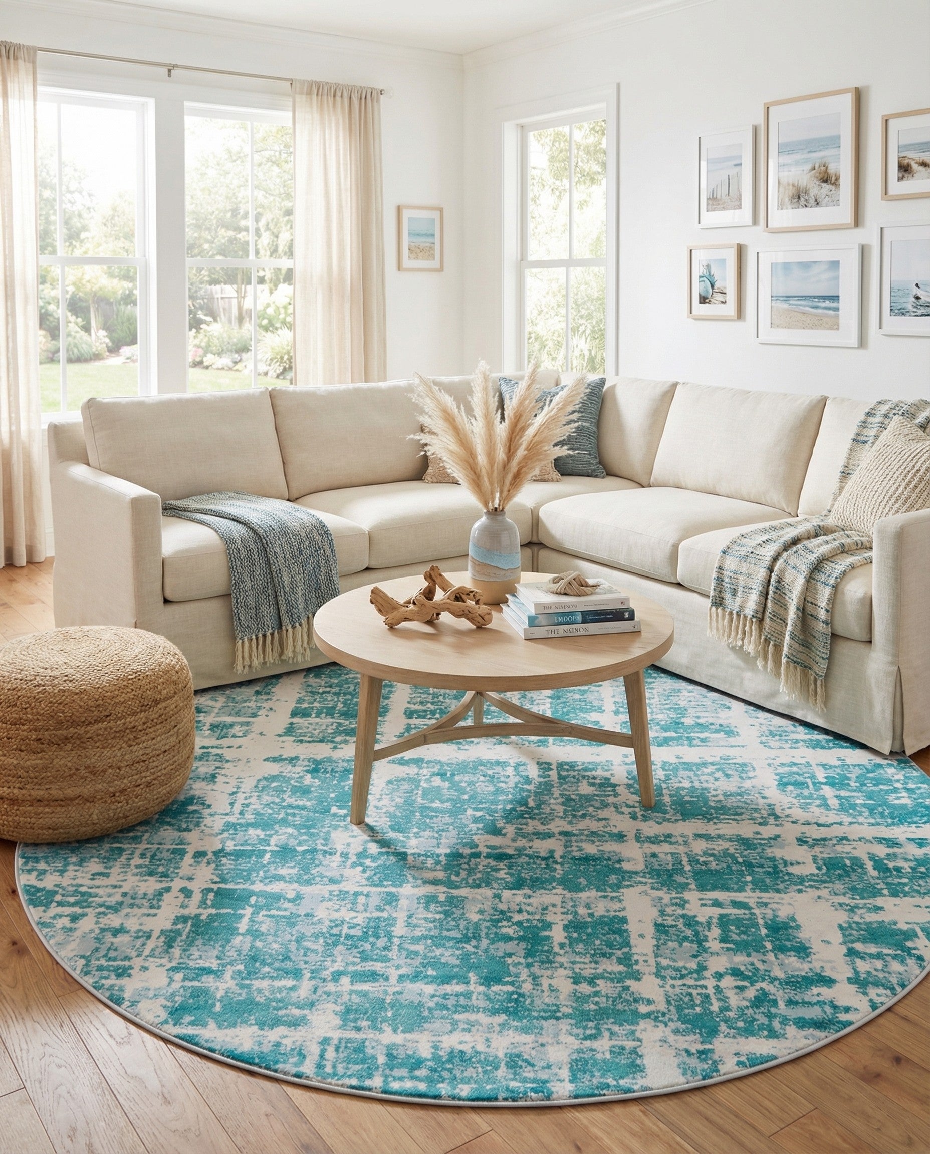 Jill Zarin 8' x 8' Uptown Round Rug