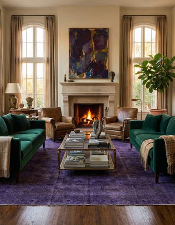 8' 7 x 12' 3 Hand Knotted Ultra Vintage Persian Wool Rug