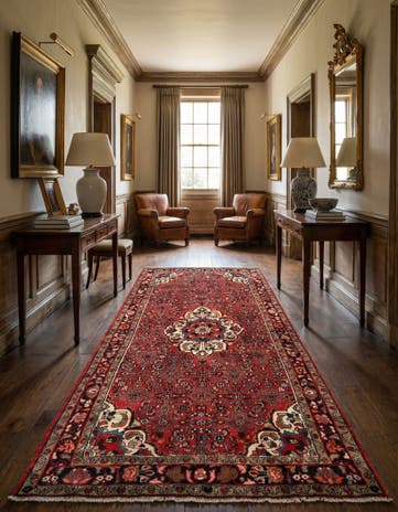 5' 9 x 11' Darjazin Wool Runner Rug