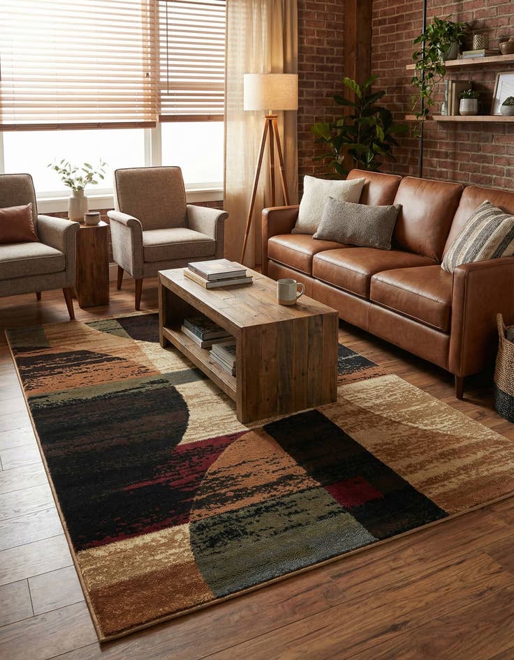 Detail image of 4' x 6' Cafe Rug