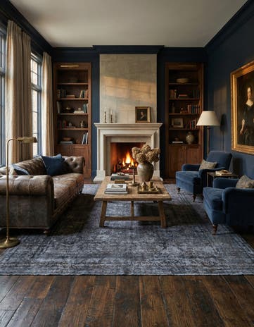 9' 9 x 12' 6 Vintage Royal Wool Rug