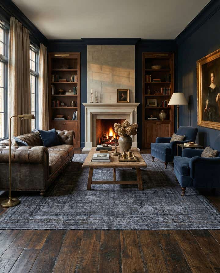 9' 9 x 12' 6 Vintage Royal Wool Rug