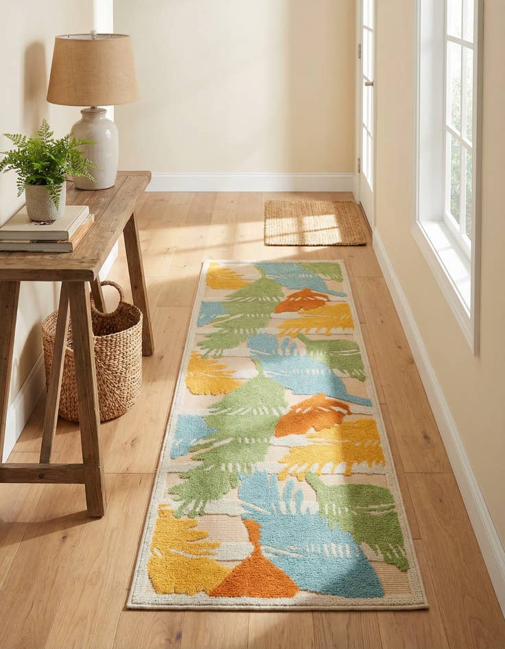 Detail image of 2' x 8'  Washable Aruba Indoor / Outdoor Runner Rug