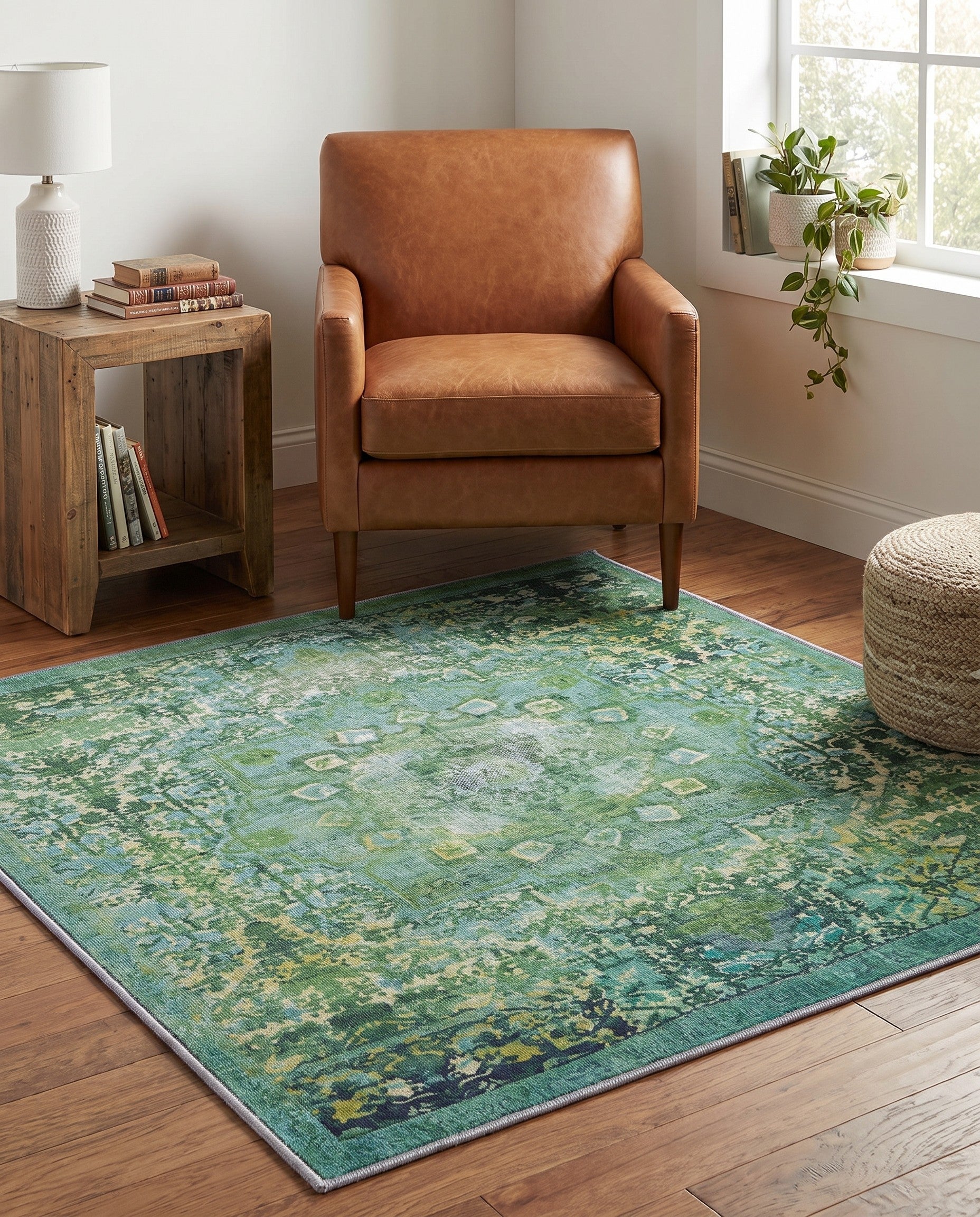3' 3 x 3' 3 Renaissance Square Rug