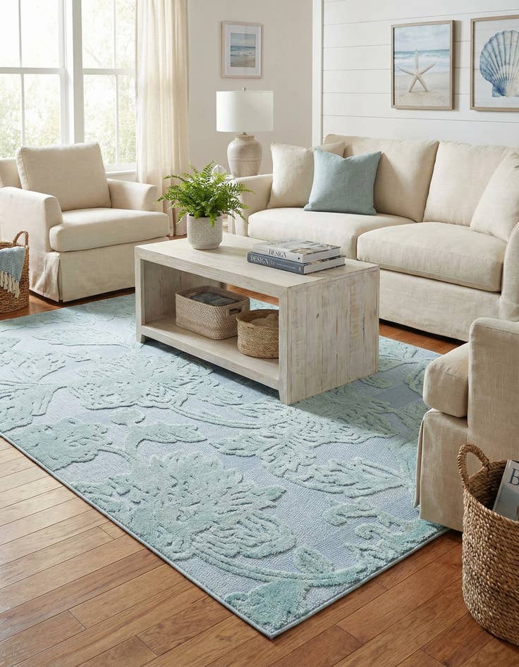 Detail image of 6' x 9' Easy-Clean Aruba Indoor / Outdoor Rug