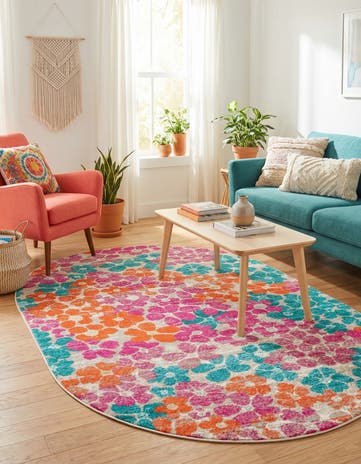Azalea Oval Rug