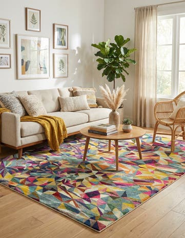 8' x 11' Washable Hyacinth Rug