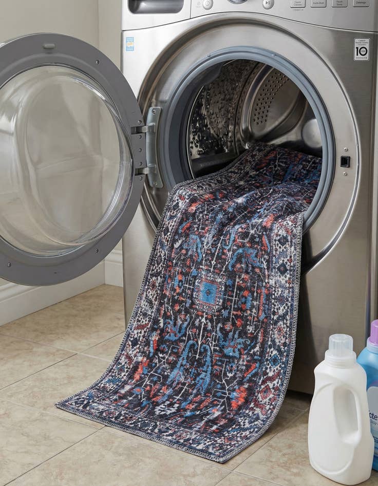 Detail image of  2' x 5'  Washable Mangata Runner Rug