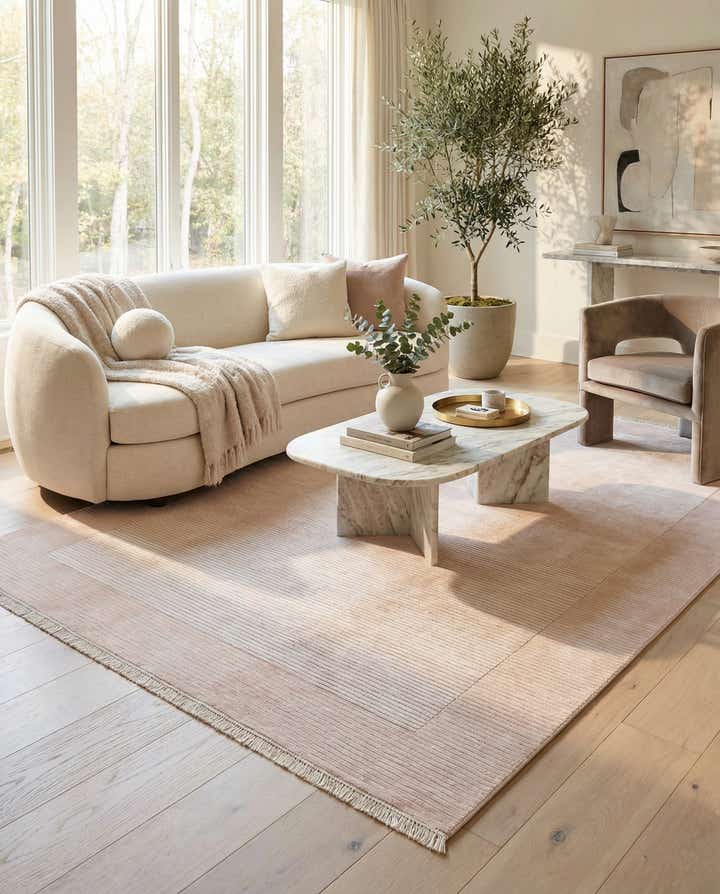 6' 5 x 9' 10 Hand Knotted Darya Wool Rug