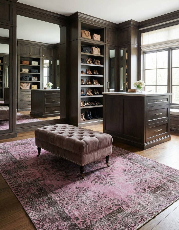 Detail image of 5' 5 x 8' 11 Ultra Vintage Wool Rug