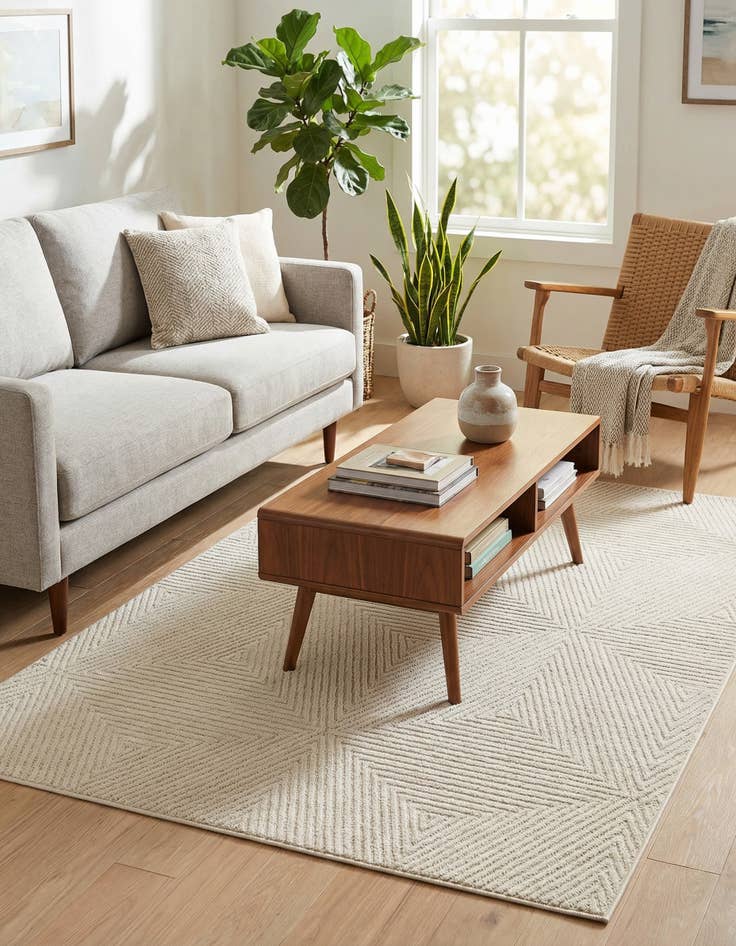 Detail image of  4' x 6'  Washable Sabrina Soto Indoor / Outdoor Rug