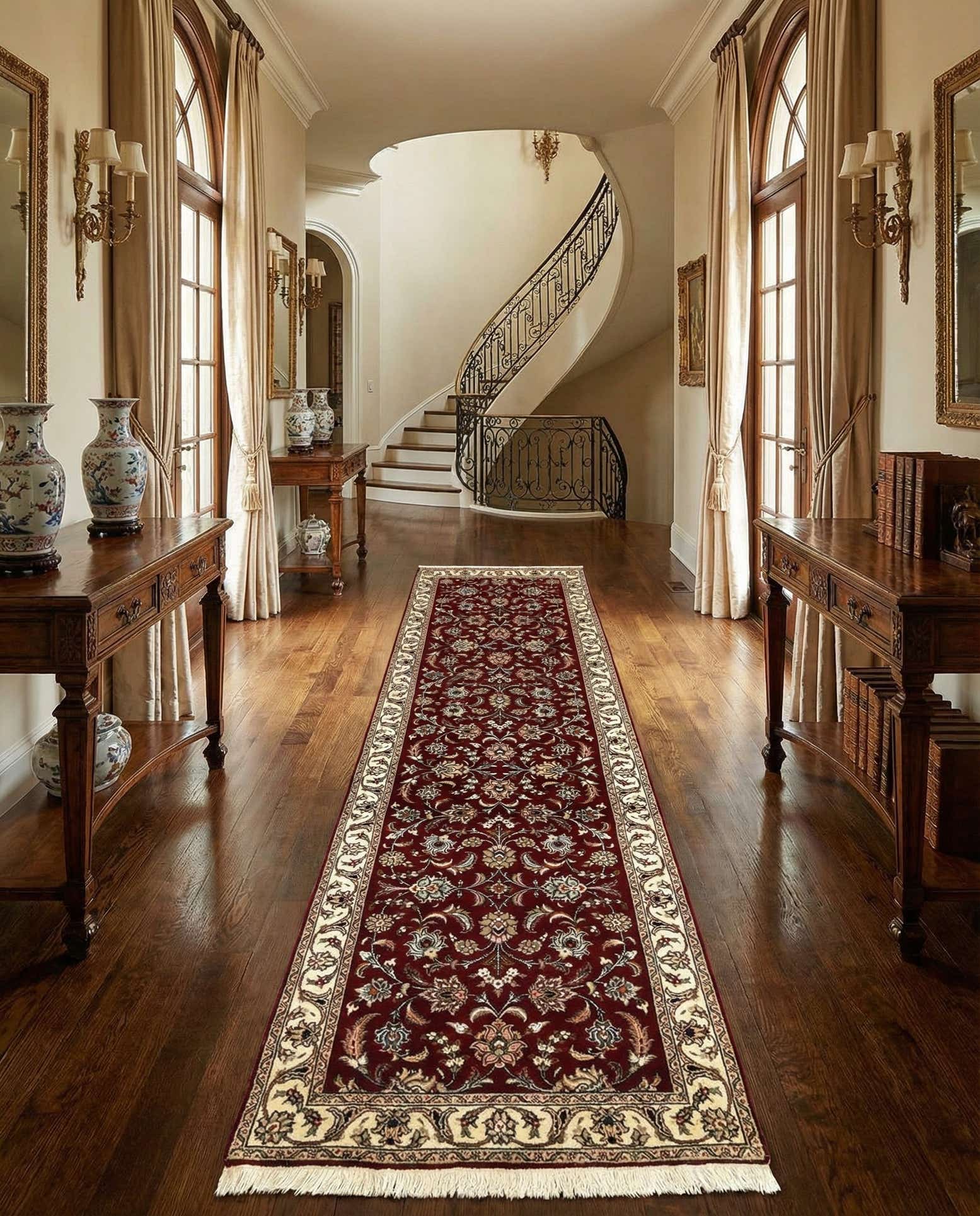 2' 6 x 10' 5 Tabriz Wool Runner Rug