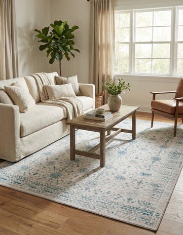 8' 4 x 12' Washable Timeless Rug