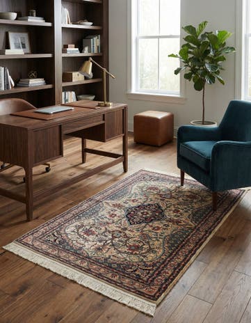 3' 1 x 5' 3 Hand Knotted Bokhara Oriental Rug