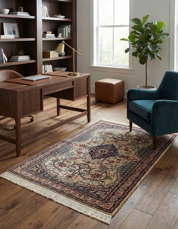3' 1 x 5' 3 Hand Knotted Bokhara Oriental Rug