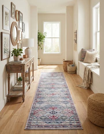 2' 7 x 13' Washable Mangata Runner Rug