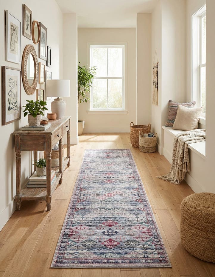 2' 7 x 13' Washable Mangata Runner Rug