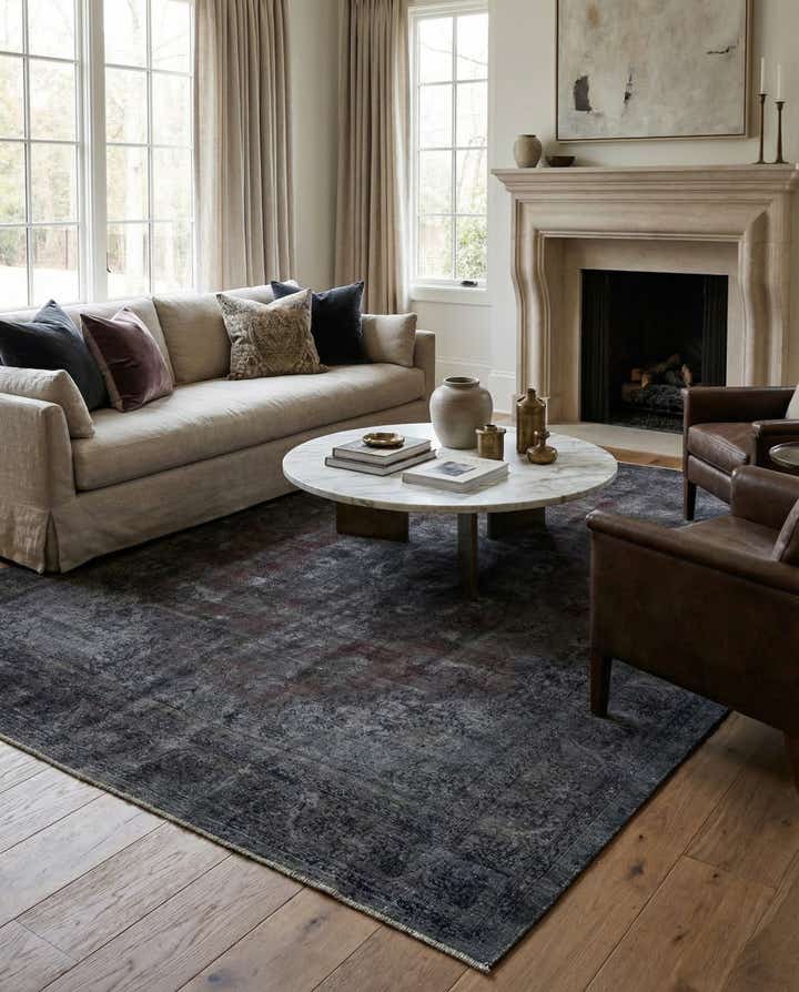 9' 9 x 12' 10 Hand Knotted Ultra Vintage Persian Wool Rug