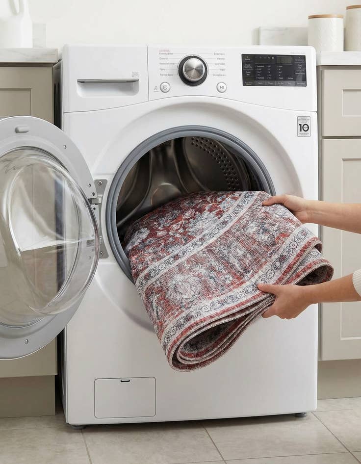 Detail image of 7' 10 x 7' 10 Yara Round Rug