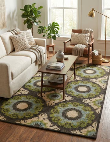 5' x 8' Luna Wool Rug