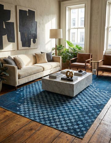 8' 1 x 11' 2 Hand Knotted Ultra Vintage Persian Wool Rug