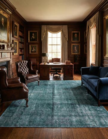 9' 7 x 13' Vintage Royal Rug
