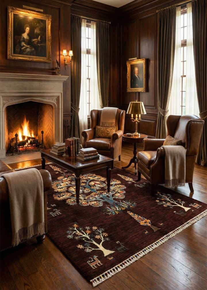 5' 9 x 7' 9 Ariana Ziegler Wool Rug