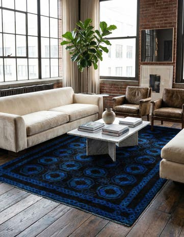 5' 2 x 8' Hand Knotted Ultra Vintage Wool Rug