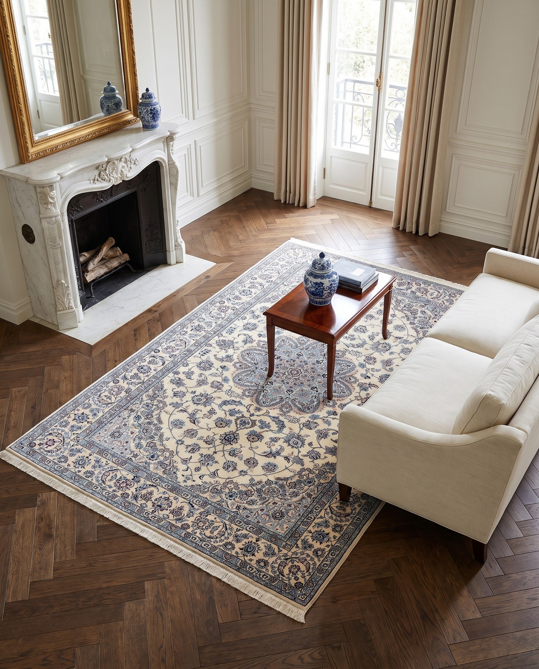 5' 2 x 7' 10 Nain Rug