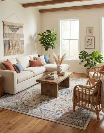 Blue Lola Rug