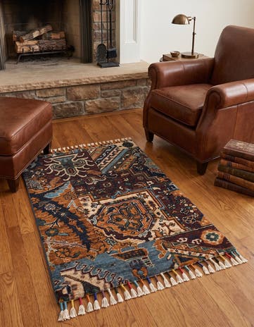 1' 11 x 3' 1 Hand Knotted Ariana Ziegler Rug