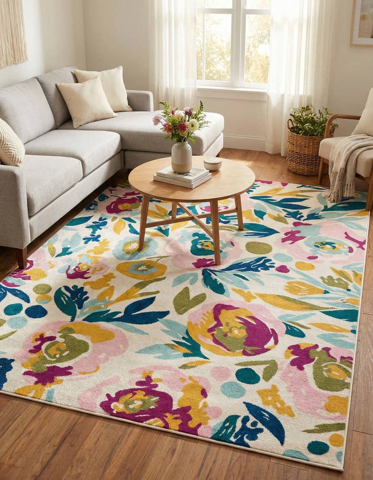 Detail image of 9' x 12' Bloom Rug