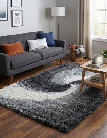 6' x 9' Soft Touch Shag Rug