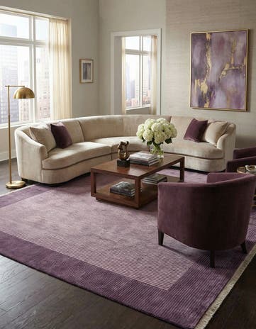6' 8 x 9' 10 Hand Knotted Darya Wool Rug