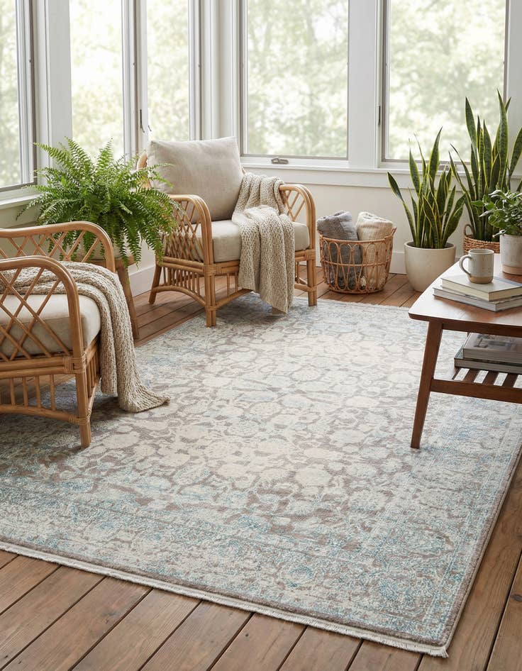 Detail image of  7' x 10' Modern Classical Rug