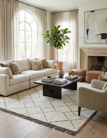 5' 7 x 7' 8 Hand Knotted Darya Wool Rug