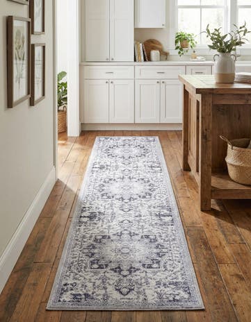 2' x 10' Washable Francesca Runner Rug