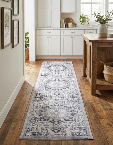 2' x 10' Washable Francesca Runner Rug