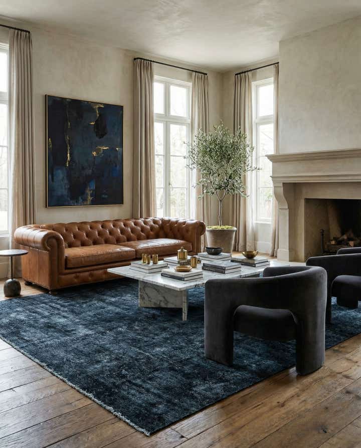 9' x 12' 1 Hand Knotted Ultra Vintage Persian Wool Rug